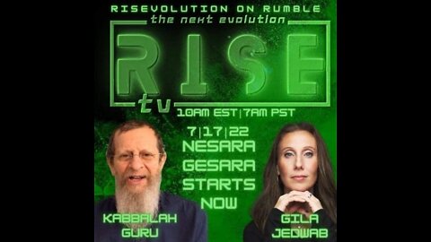 RISE 7|17|22 W/ KABBALHA GURU & AUTHOR GILA JEDWAB
