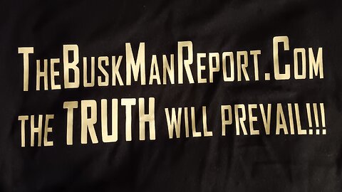 The BuskMan Report: BuskMan's Live Drive 02262024 Obedience to Who???