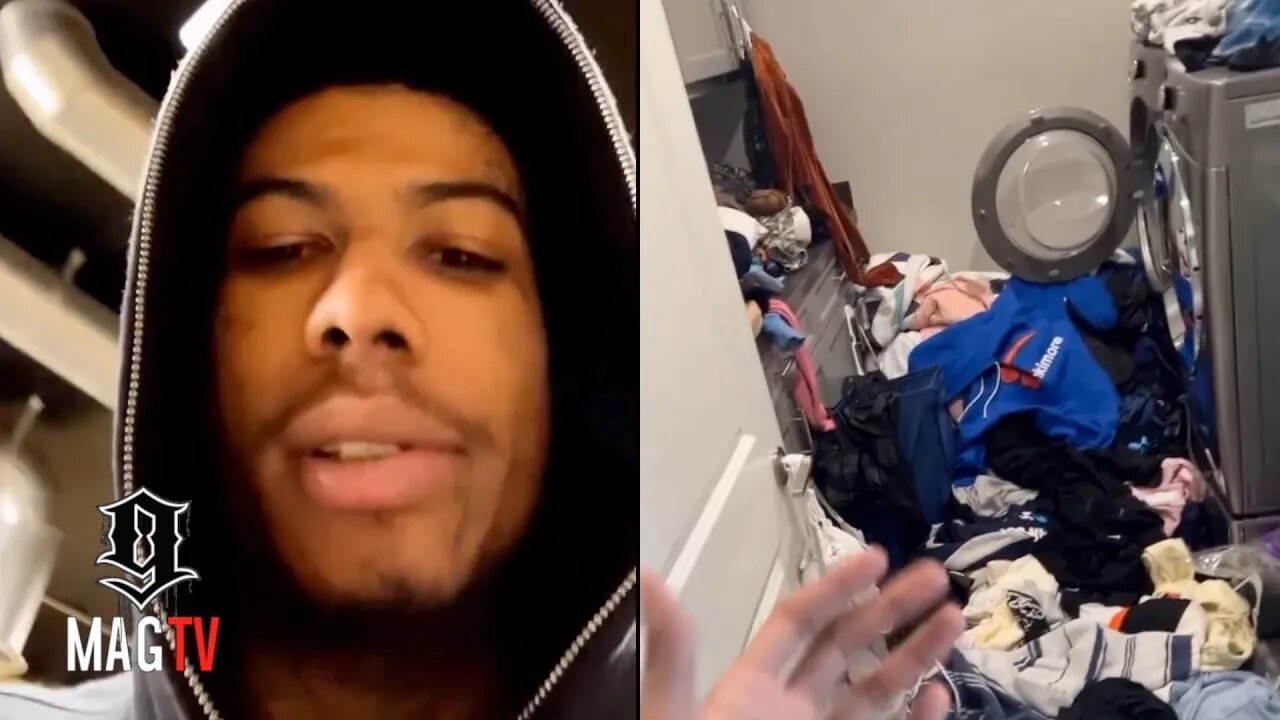 Blueface Heated Chrisean Left His Laundry Room In Shambles! 🤬