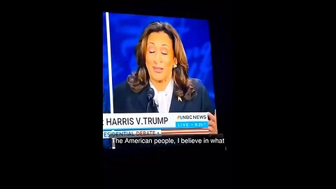 Ms. Kamala Harris. I have plan speech 🇺🇸🎤 🤥