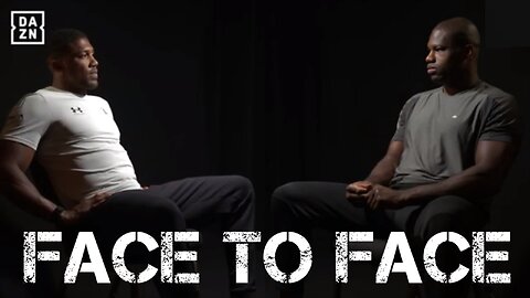 Anthony Joshua vs Daniel Dubois FACE-TO-FACE
