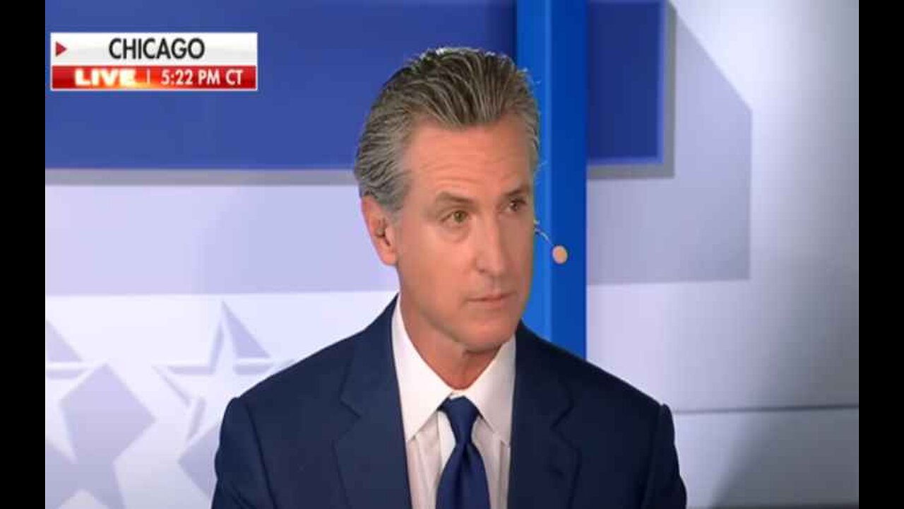 Gavin Newsom Says the DNC Made Him Say Kamala Harris’s Nomination Was an ‘Open Process’