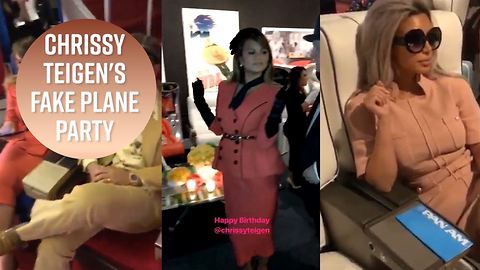 Inside Chrissy Teigen's epic Pan Am 32nd birthday party