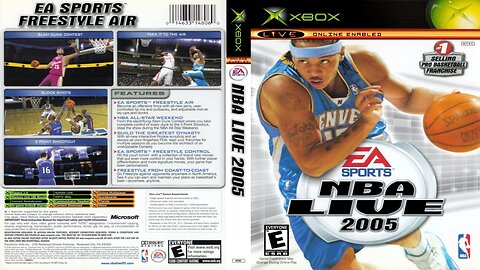 NBA Live 2005: San Antonio Spurs vs Toronto Raptors Gameplay! 🏀