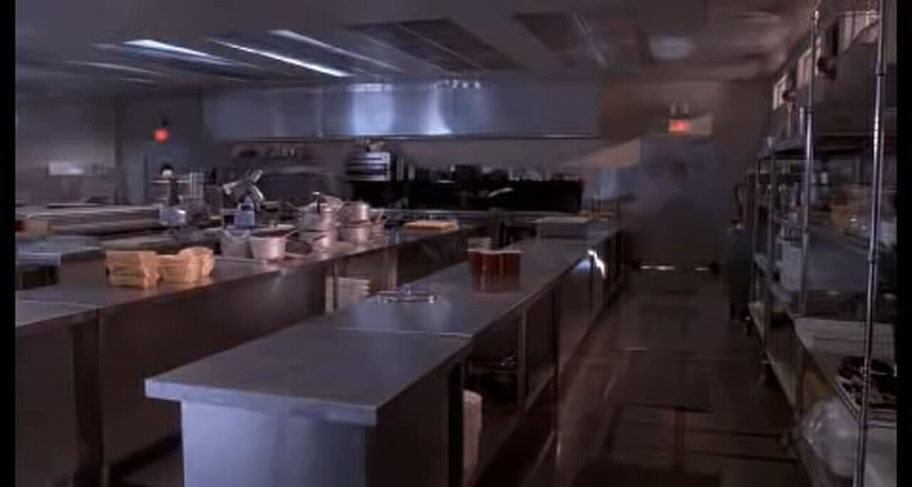 Jurassic park the kitchen scene