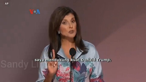 Menjijikkan Nikki Haley Akhirnya Mendukung Donald Trump