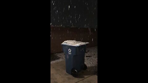 Snow in Las Vegas
