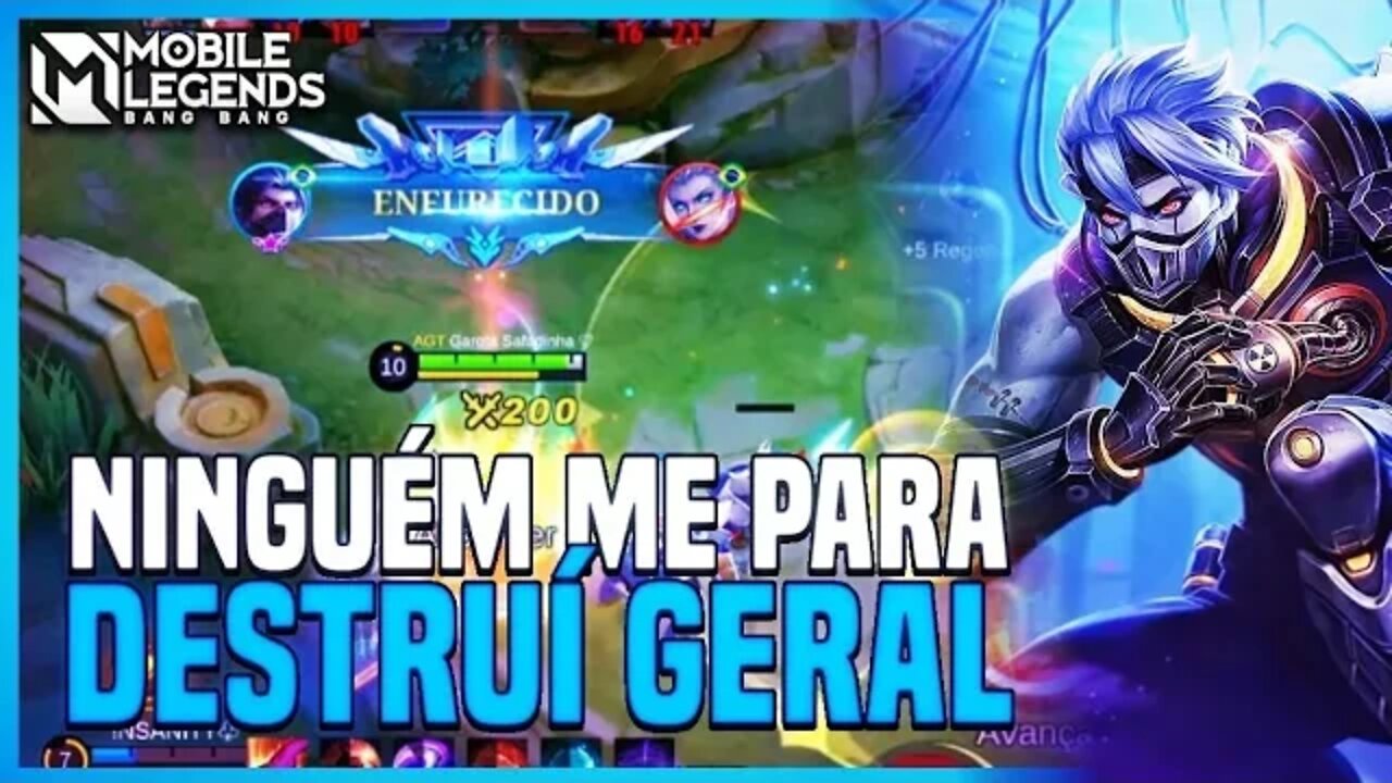 Stream Simplismente ACABEI Com o Jogo Dos Caras | NINGUEM PARA | MLBB