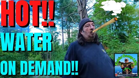 🐟Fishin Camp Life🏕️ - Plumber Finished Hot Water On Demand And New Water Line