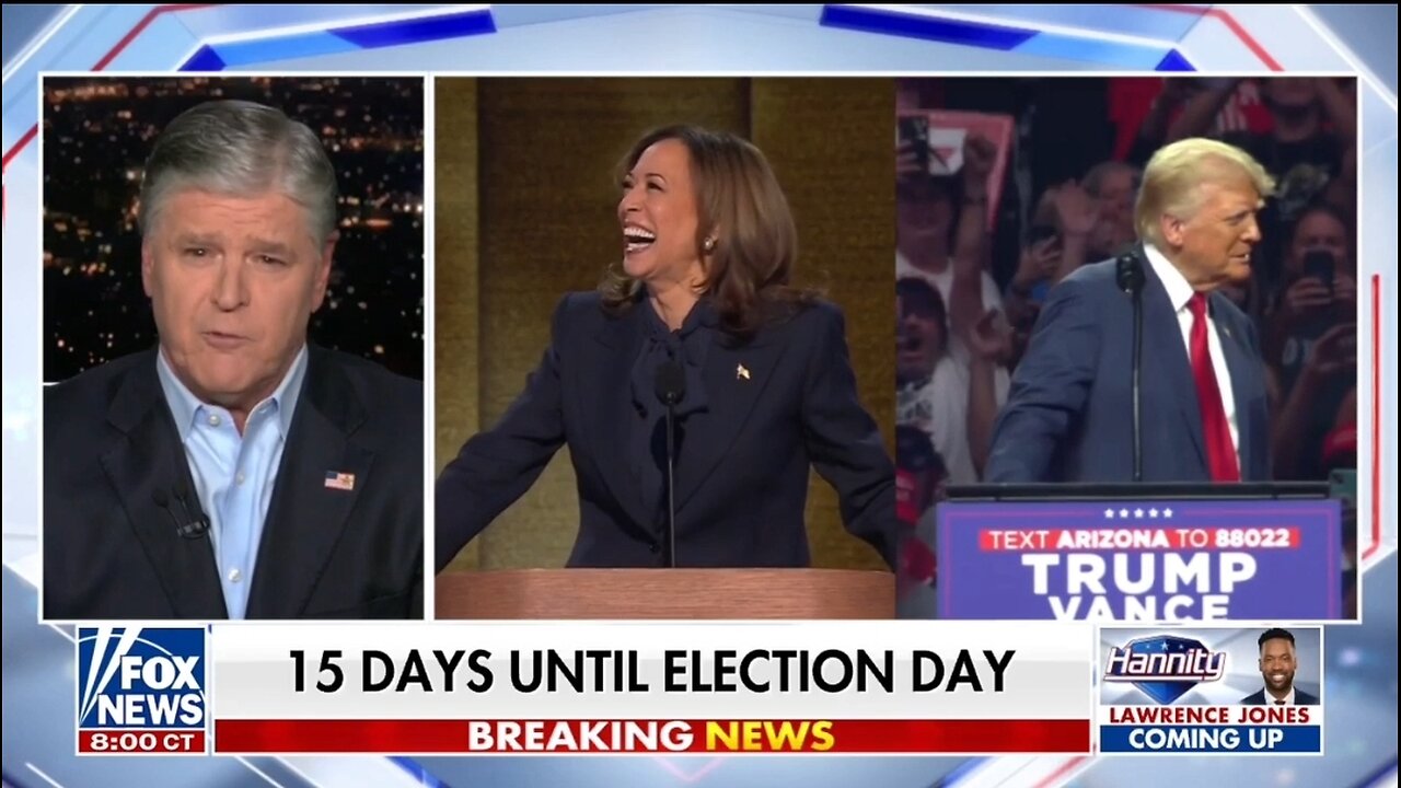 Hannity: Trump's Promising To Clean Up The Biden, Harris Mess