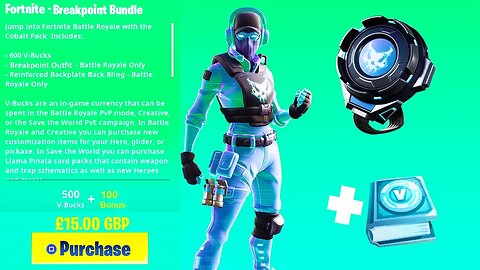 The New "BREAK POINT" Challenge Bundle In Fortnite!