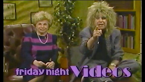 Friday Night Videos Hosted by Ozzy Osbourne and Dr. Ruth (May 2nd, 1986) [Partial]