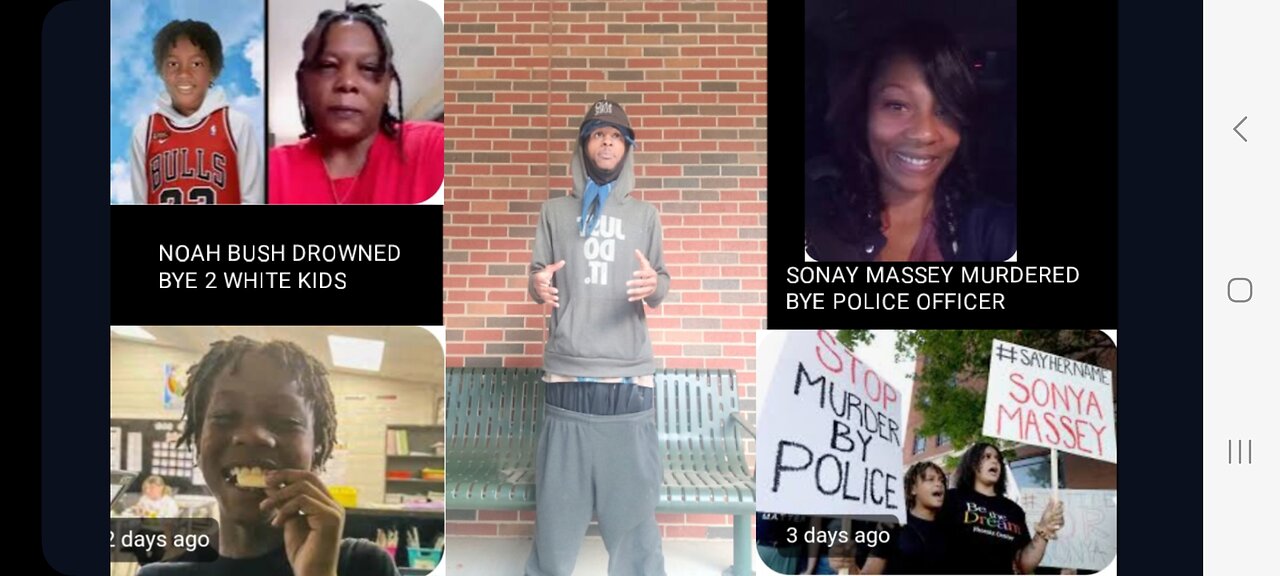 NOAH BUSH WAS DROWNED M*RDERED BYE 2 WHITE KIDS SONYA MASSEY WAS K*LLED BYE POLICES OFFICER MARCH💪🏾🔵