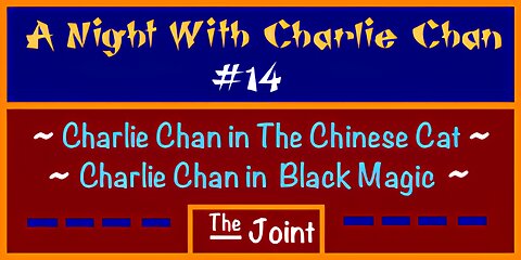 The Joint ☛ It's Charlie Chan Night #14!!! Don't forget the Egg Foo Young!