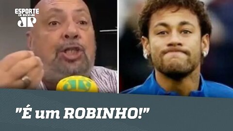 Nilson Cesar perde a linha e DETONA NEYMAR: "é um ROBINHO!"