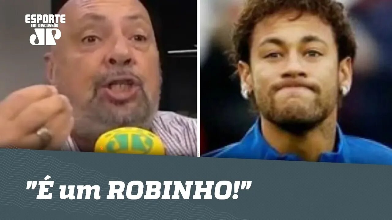 Nilson Cesar perde a linha e DETONA NEYMAR: "é um ROBINHO!"