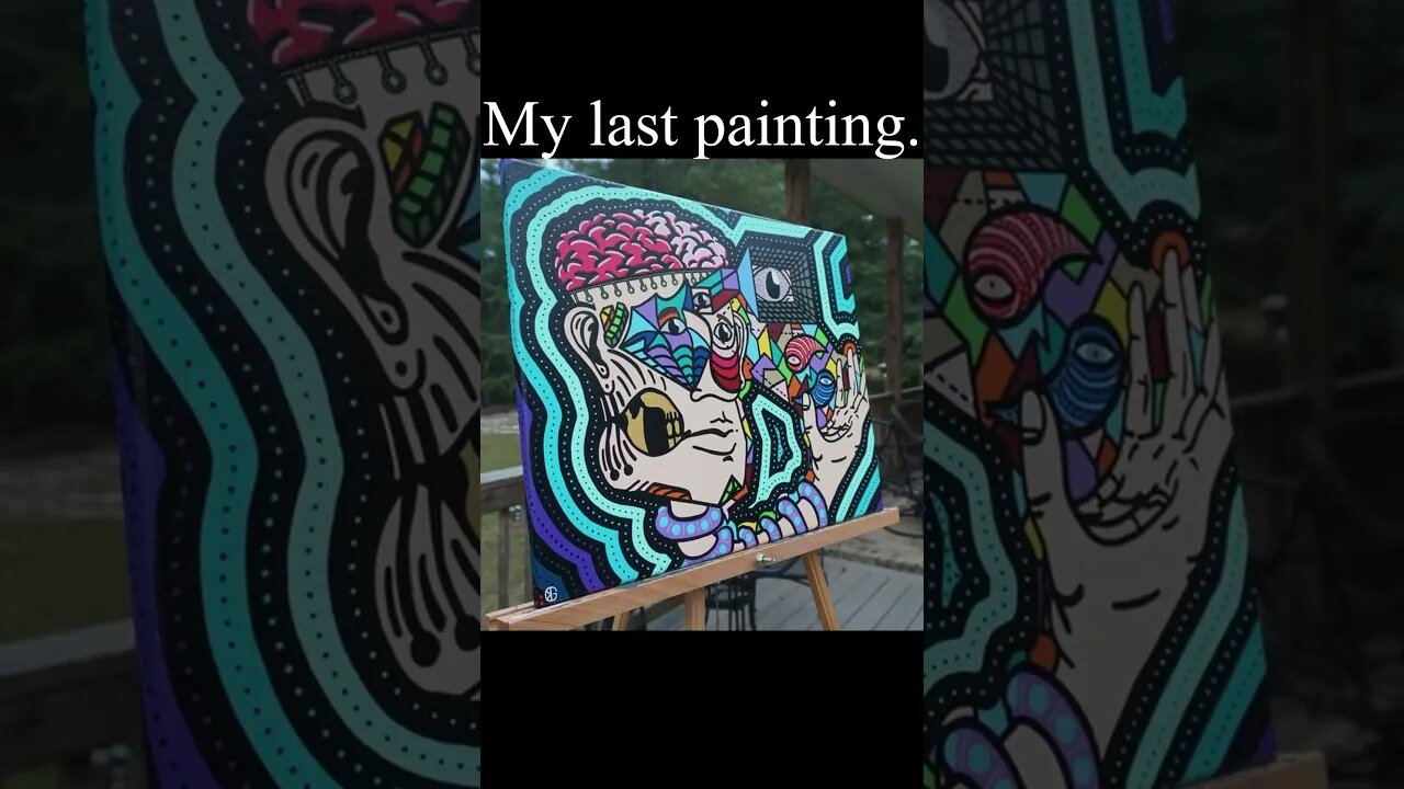ITS TIME ! #shorts #new #painting #paint #canvas #art #artist #artwork #masterpiece #abstract #cool