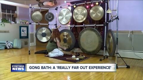 Gong bath yoga gaining popularity at one WNY yoga studio