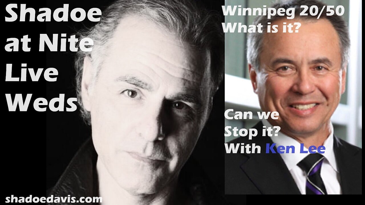 Aug. 7th.2024- Winnipeg 20/50 plan revealed with Ken Lee, Is your city next?