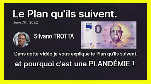 Le "Plan Mondialiste" 2021-2030 vu par Silvano TROTTA (Hd 720)