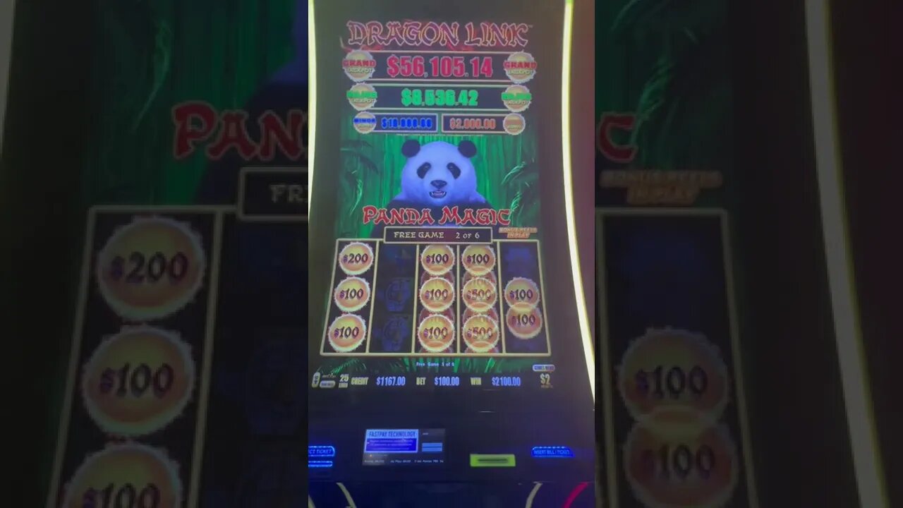 Wow! That Panda is Magical! #shorts #shortsvideo #jackpots #handpay #mrhandpay