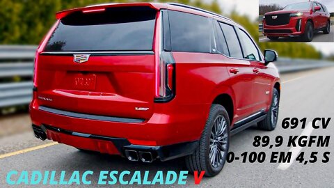 ESCALADE V - O CADILLAC MAIS RÁPIDO DO GRUPO GM