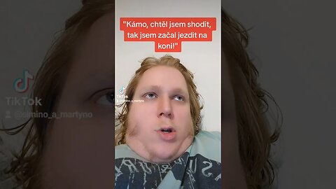 Chtěl Jsem ZHUBNOUT, Tak Jsem Začal JEZDIT Na KONI! Neuvěříš, CO Se STALO! #funny #shorts #cz