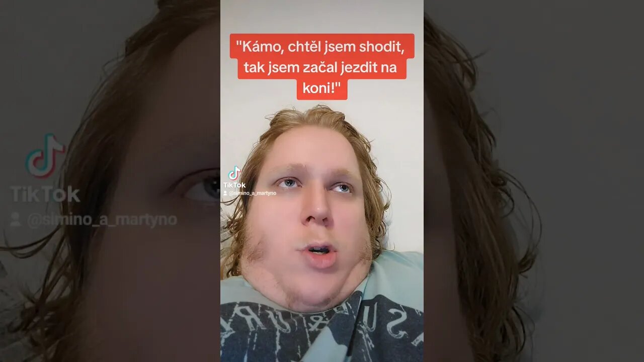 Chtěl Jsem ZHUBNOUT, Tak Jsem Začal JEZDIT Na KONI! Neuvěříš, CO Se STALO! #funny #shorts #cz