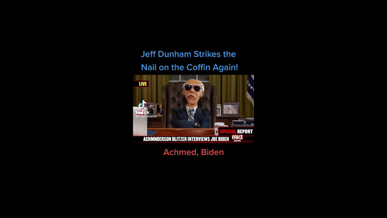 Jeff Dunham - comedy satire (or is it?)