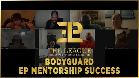 Bodyguard / Executive Protection Mentorship Success⚜️EPS LEAGUE LIVE⚜️