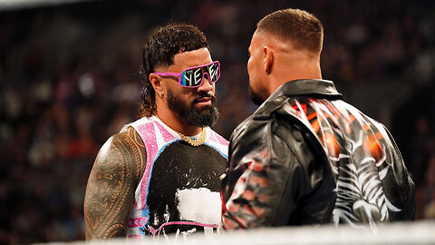 Jey Uso & Bron Breakker Throw HEAT! Jey Spears Bron, Unreal! #shorts