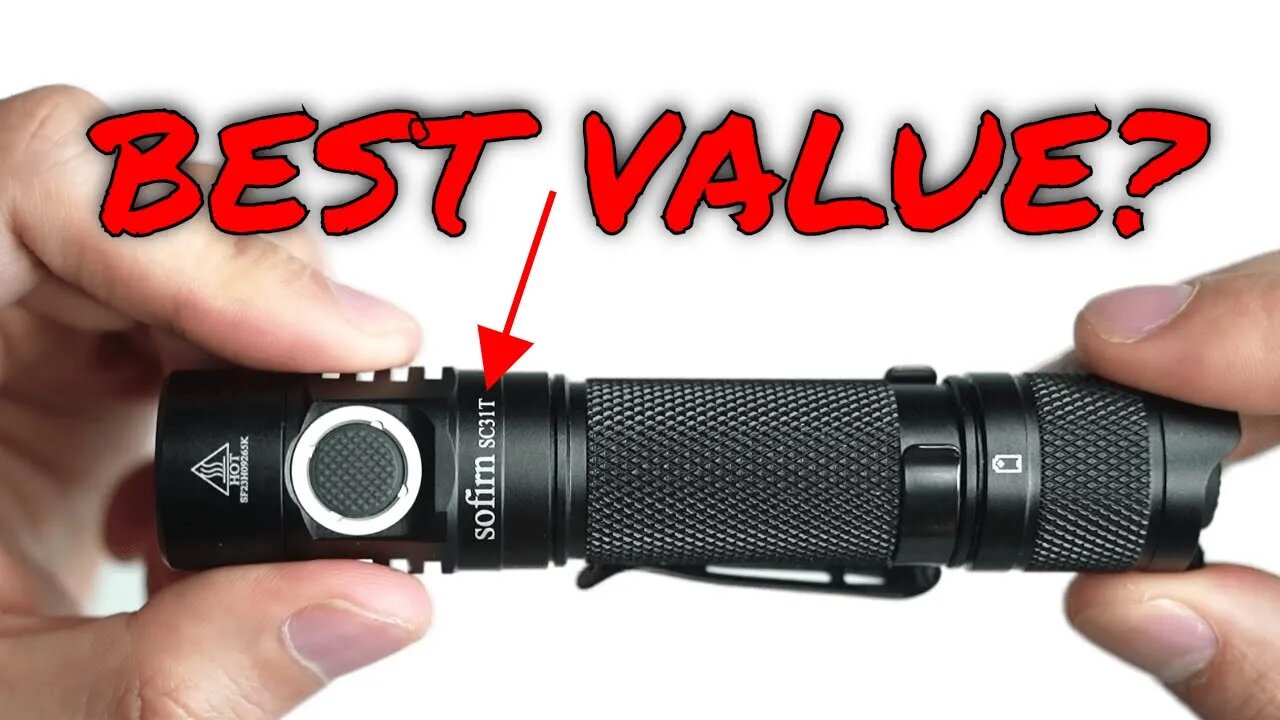 Sofirn SC31T: Best Value Tactical Flashlight?