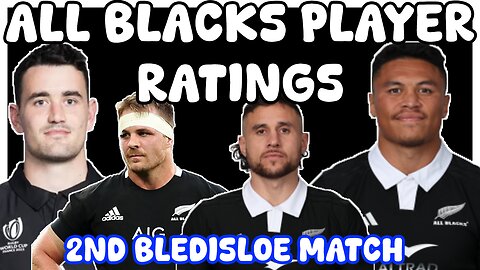 ALL BLACKS PLAYER RATINGS vs Australia - Rugby Championship 2024