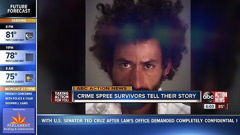 New Port Richey residents tell story of crime spree survival
