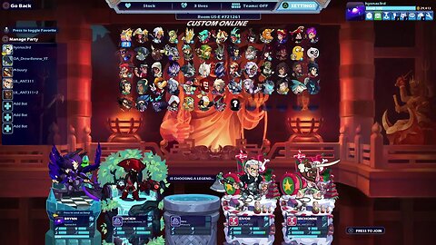 Brawlhalla Livestream Let's Play Guys