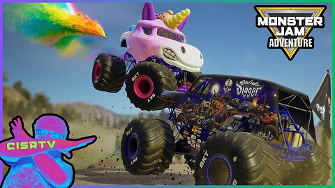 Monster Jam ADVENTURE | Sneak Attack | SON UVA DIGGER Fends Off EL TORO LOCO & SPARKLE SMASH | Ep 14