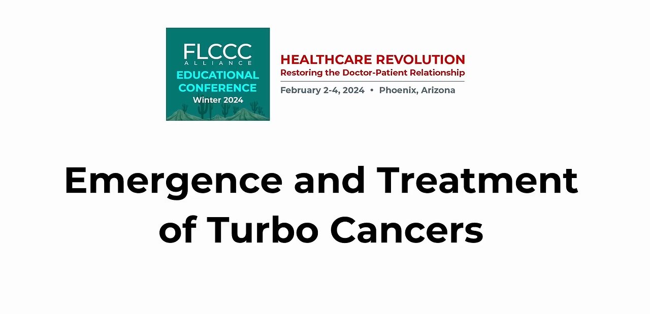 Emergence and Treatment of Turbo Cancers: Dr. Paul Marik, Dr. Kathleen Ruddy
