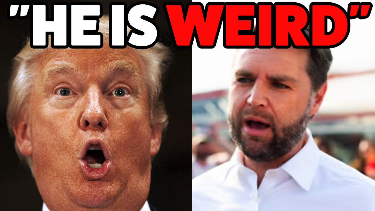 NEW LIBTARD Talking POINT calling JD Vance WEIRD!