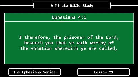 9 Minute Bible Study
