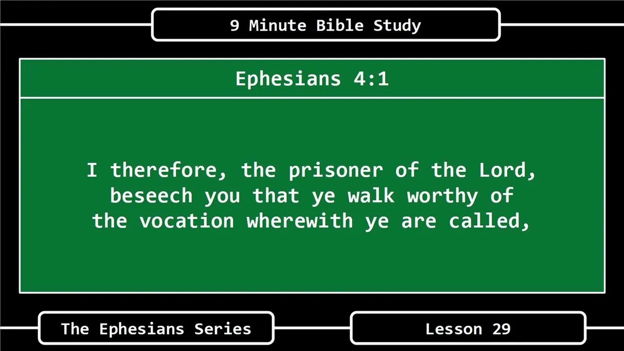 9 Minute Bible Study
