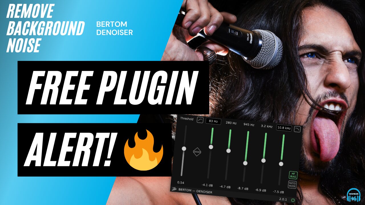 FREE PLUGIN ALERT - Bertom DENOISER (Noise Reduction Plugin) 🔥
