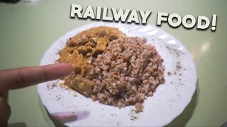 TRANS SIBERIAN RAILWAY FOOD! - Food on the Trans Siberian Railway Journey!