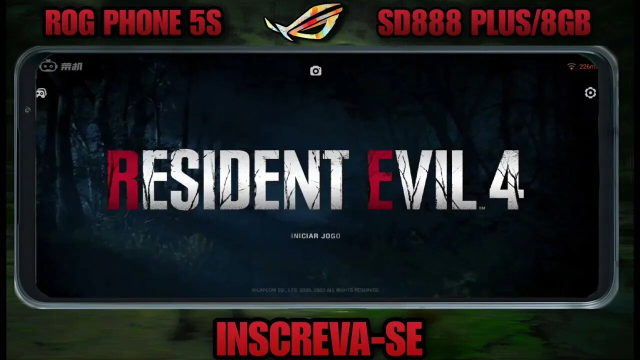 RESIDENT EVIL 4 REMAKE seguimos jogando no celular Android via Frango Games 📱🎮