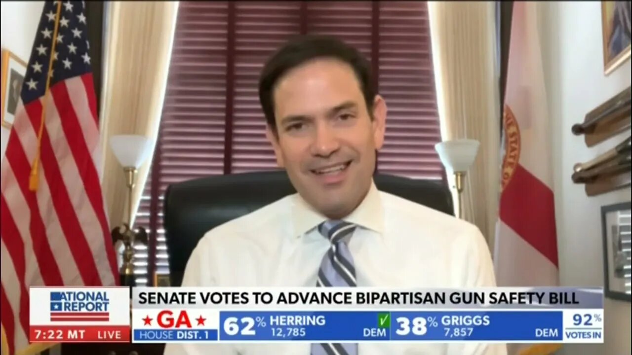 Senator Rubio Joins Newsmax to Discuss the Senate Gun Legislation, Gas Prices, and More