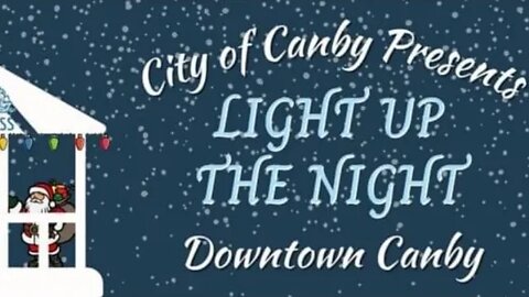 #Live #Christmas Parade Tree Lighting #Oregon