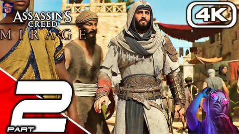 ASSASSIN'S CREED MIRAGE PS5 Walkthrough Gameplay Part 2 - Confronting Basim