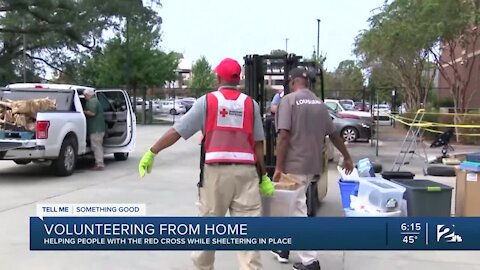 Tell Me Something Good: Volunteering from home