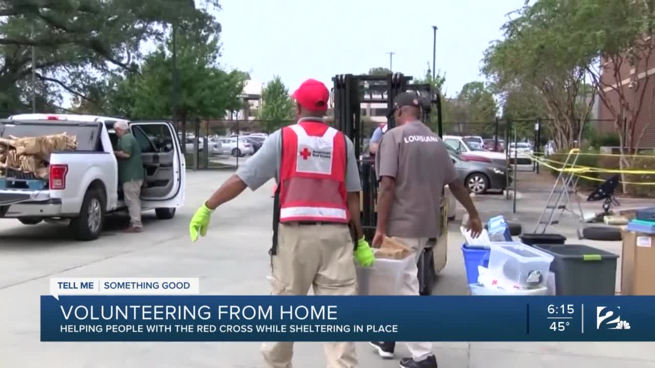 Tell Me Something Good: Volunteering from home