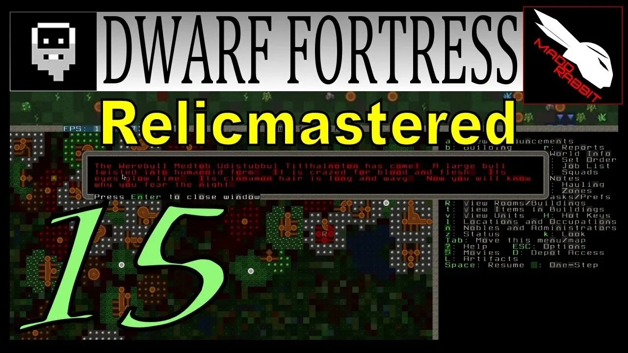 Dwarf Fortress Relicmastered part 15 Werebull Goblin
