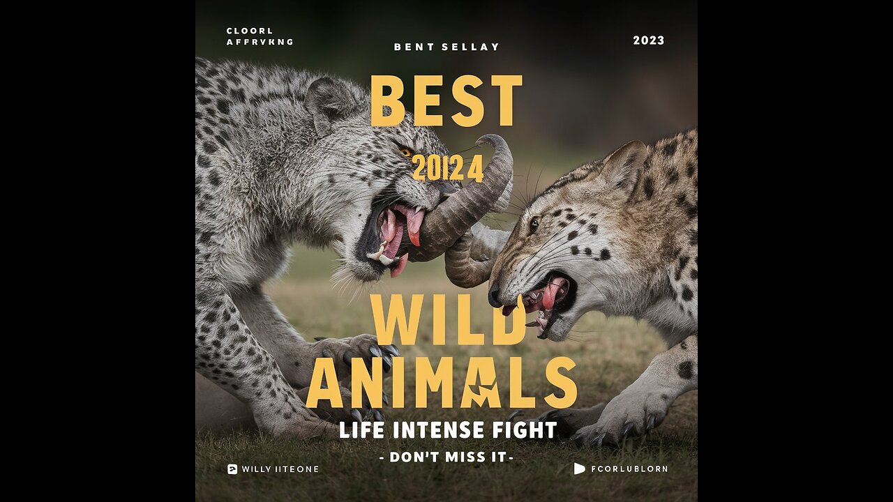 BEST 2024 WILD ANIMALS LIFE INTENS FIGHT DONT MISS IT.....